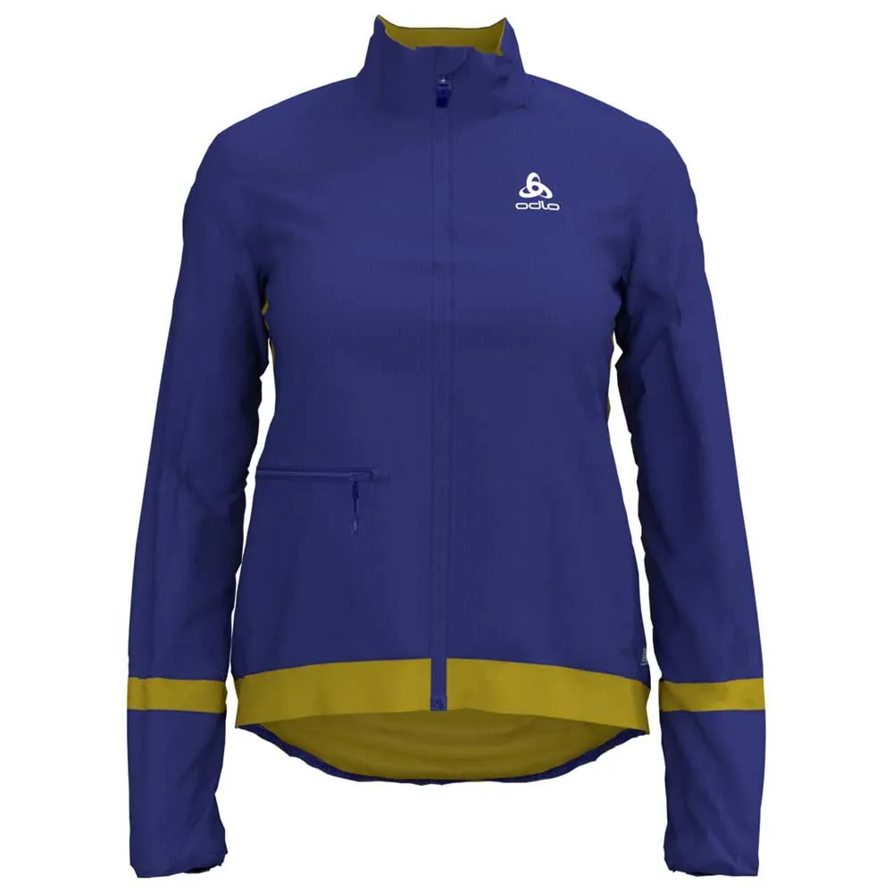 Odlo Zeroweight Jacka, Clematis blue / antique moss Odlo Zeroweight Jacka, Clematis blue / antique moss