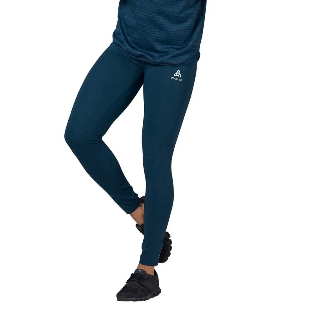 Odlo Zeroweight Leggings female, Blue wing teal