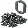 Odyssey Bröstvårtor 40 Enheter, Black, One Size