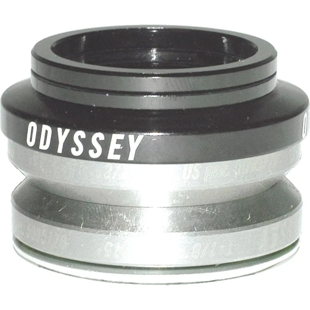 Odyssey Integrerat Styrlager, Black, 1 1/8"