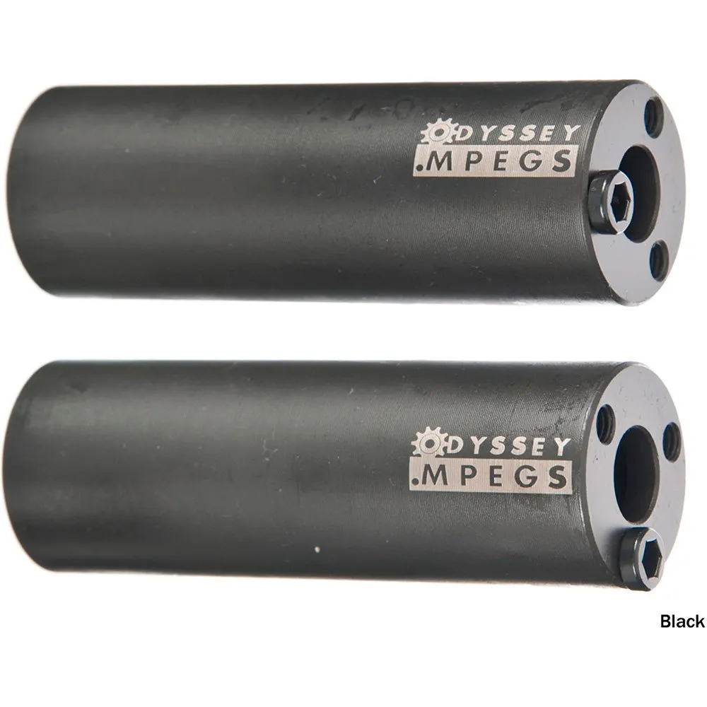 Odyssey Mpeg Pluggar, Black, 100mm