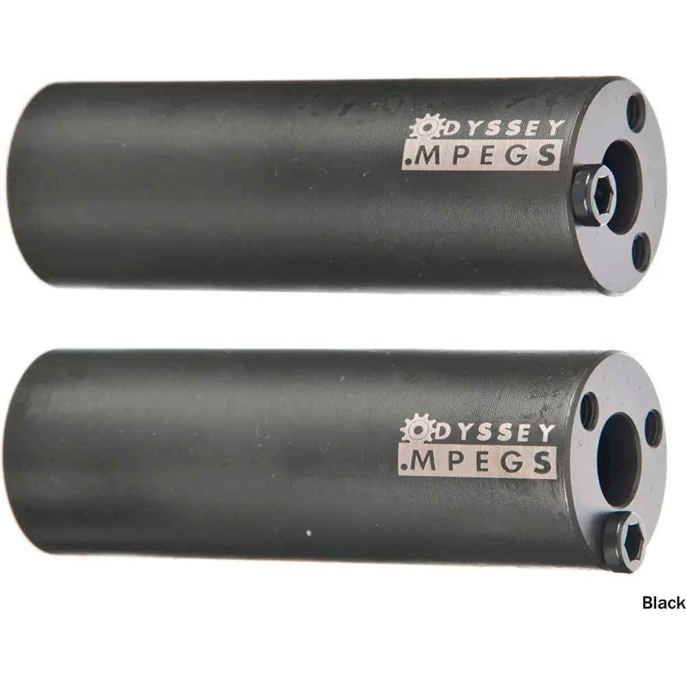 Odyssey Mpeg Pluggar, Black, 100mm