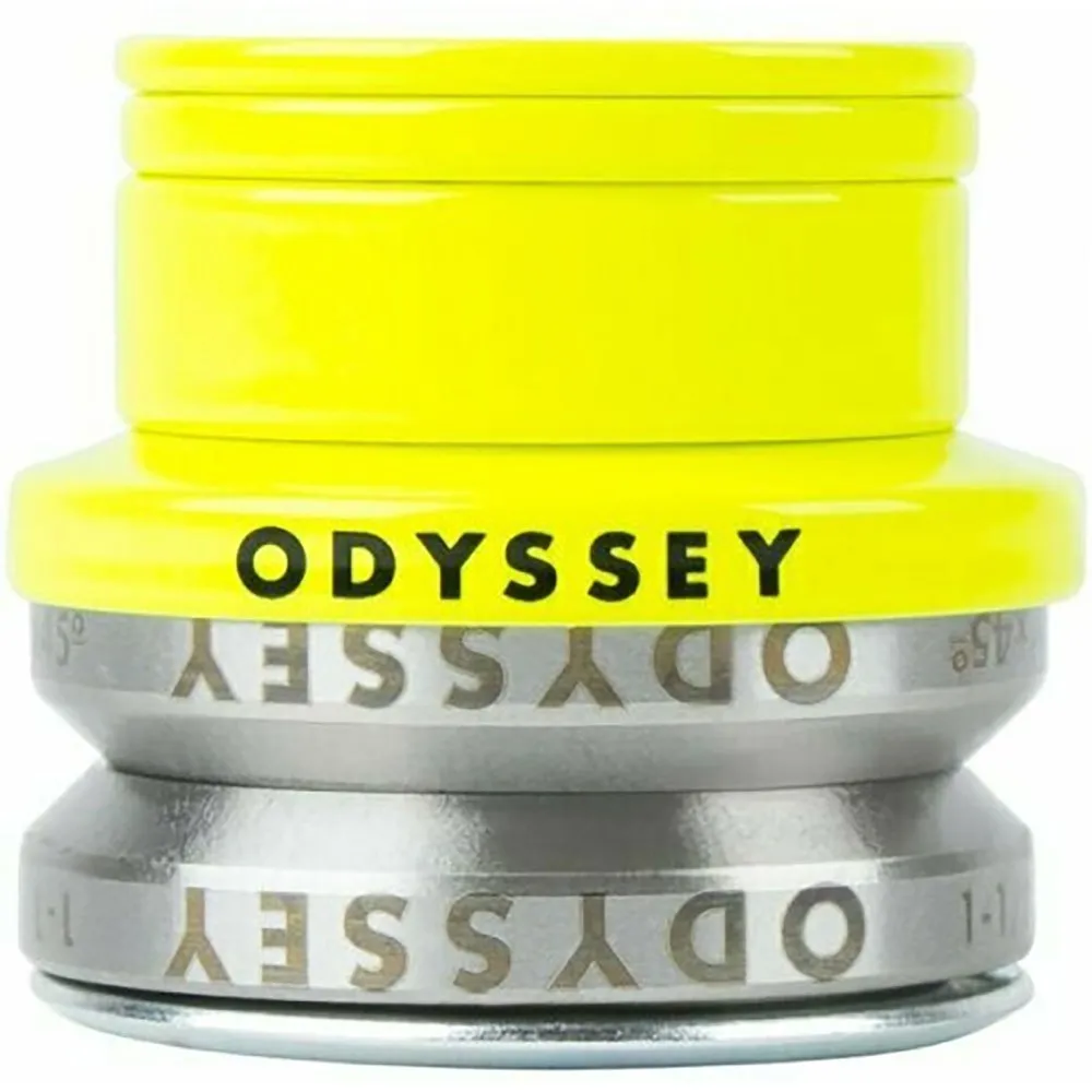 Odyssey Pro Integrerat Styrlager, Chrome, 1-1/8"