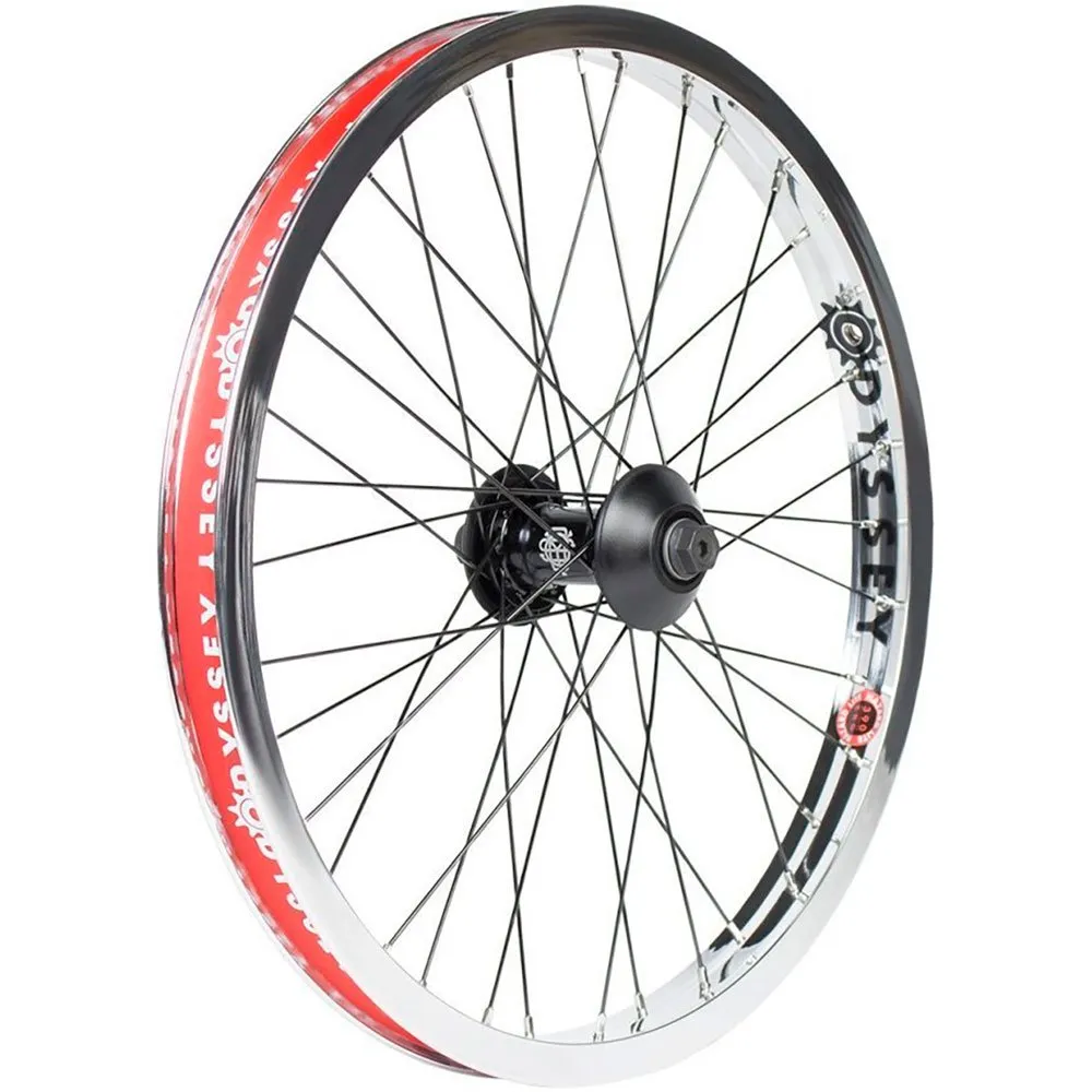 Odyssey Vandero Pro 20´´ Bmx Framhjul, Black, 14 x 100mm