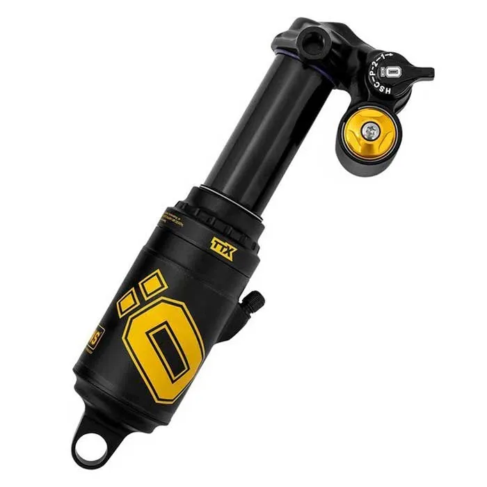 ÖHLINS Ttx Air Tm Stötdämpare, Black / yellow, 65mm, 205mm