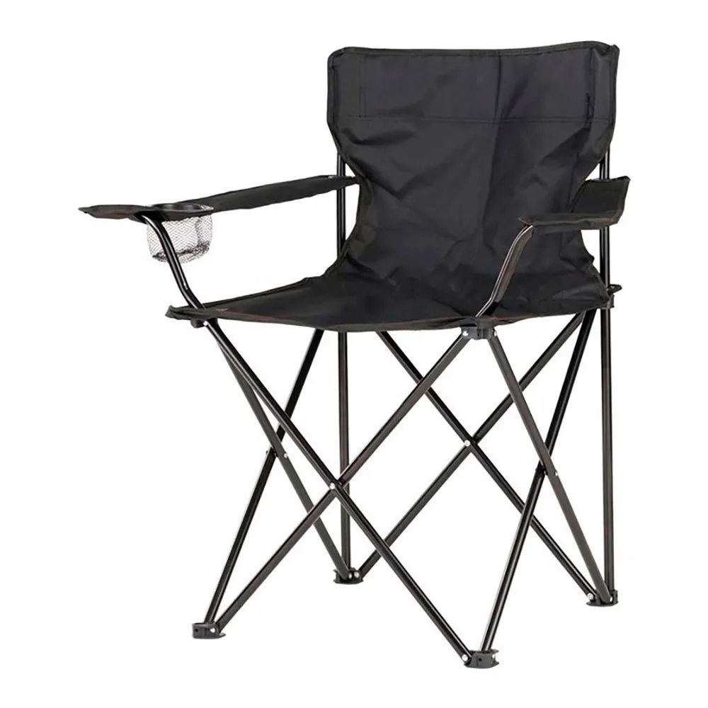 Oem Folding 80x83.5x51 Cm Stol, Black, One Size