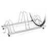 Officine Parolin 3 Bikes Cykelställ, Silver, One Size
