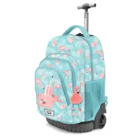 Oh My Pop Ice Flamingo Fan Gts Trolley Ryggsäck