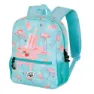 Oh My Pop Is Flamingo Söt Ryggsäck, Turquoise