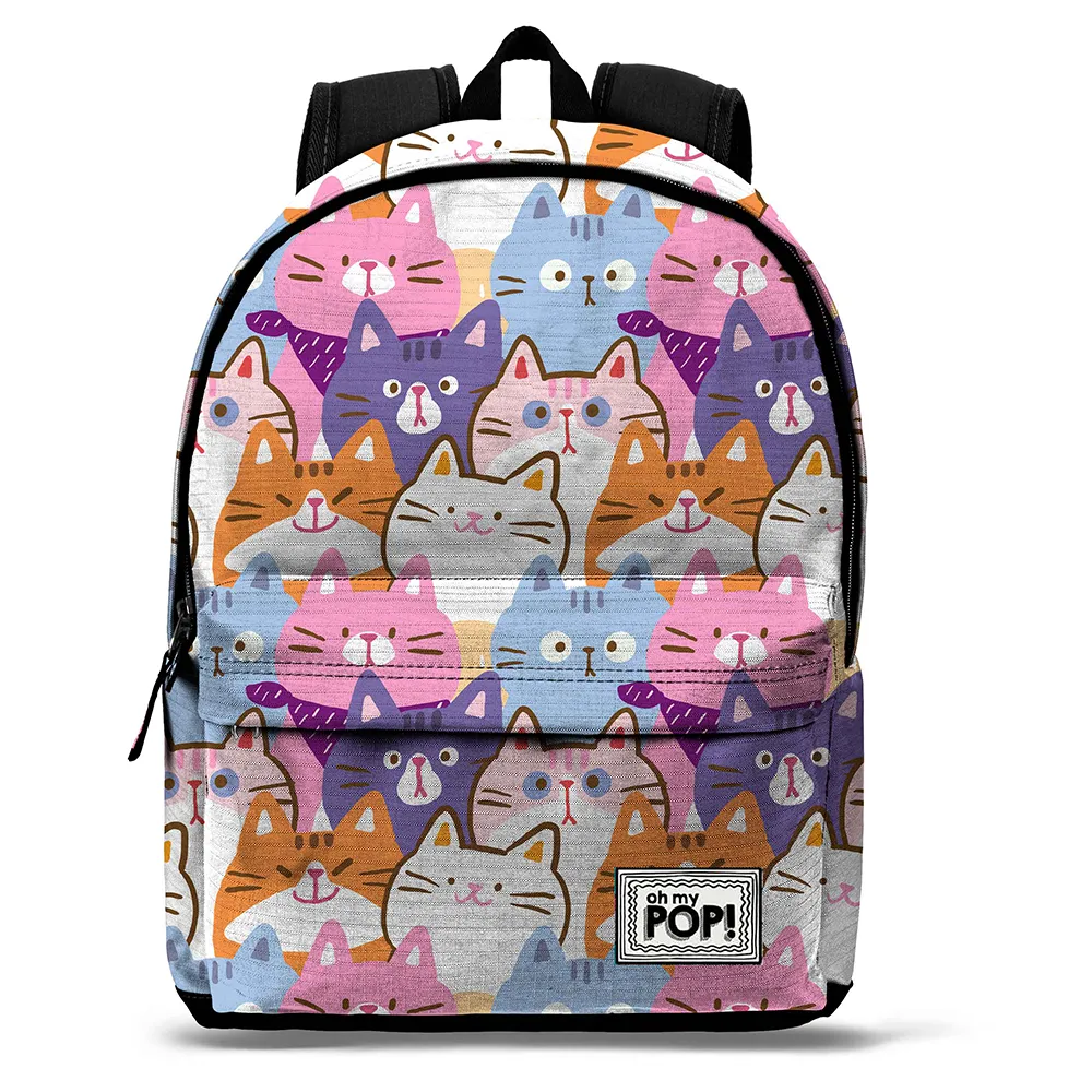 Oh My Pop Kittens Fan Hs 2.2 Ryggsäck, Multicolor