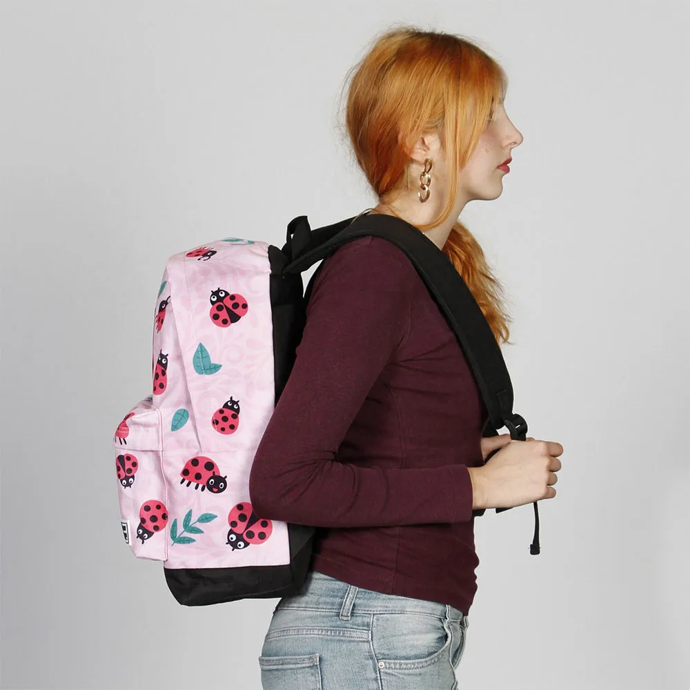 Oh My Pop Ladybug Fan Hs 2.2 Ryggsäck, Pink