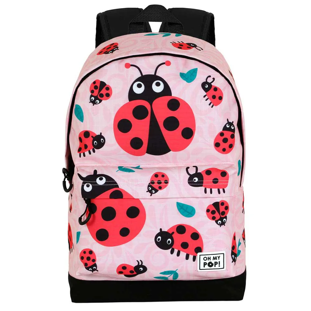 Oh My Pop Ladybug Fan Hs 2.2 Ryggsäck, Pink