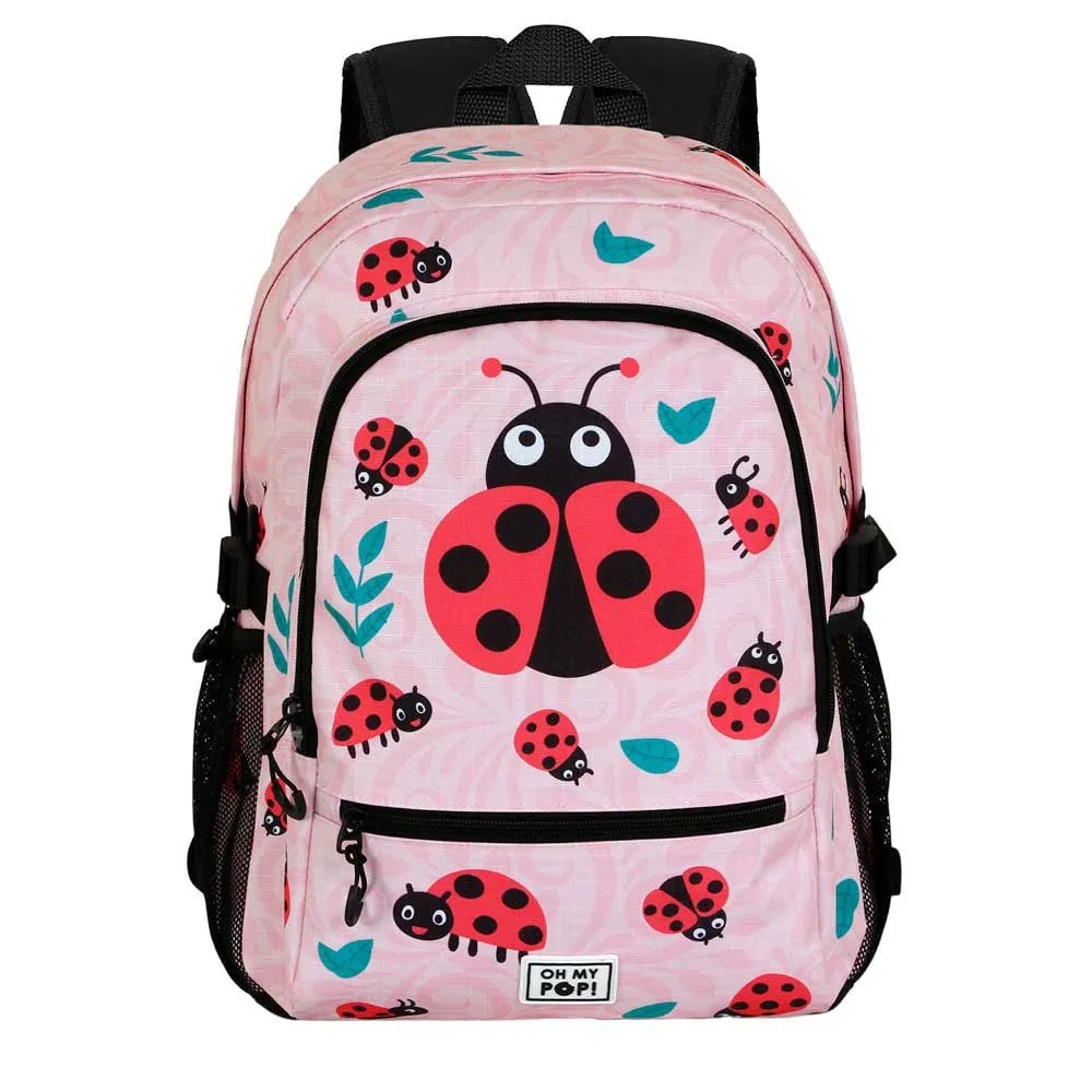 Oh My Pop Ladybug-fan-kamp 2.2 Ryggsäck, Pink Oh My Pop Ladybug-fan-kamp 2.2 Ryggsäck, Pink