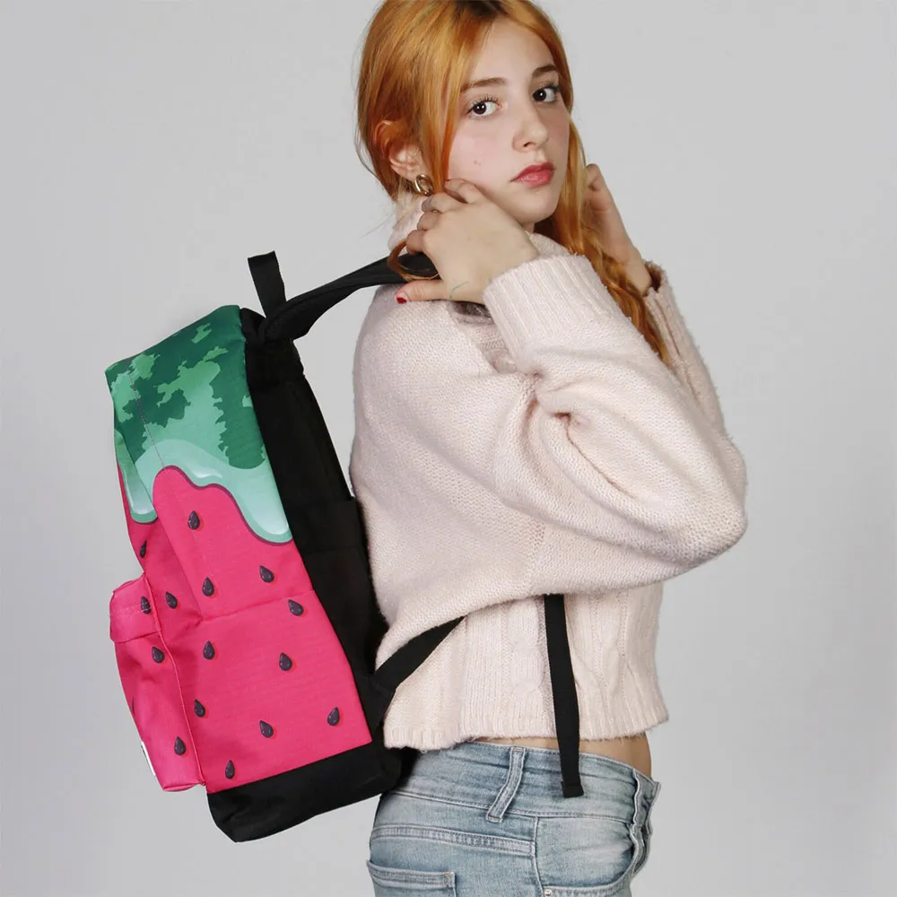Oh My Pop Melty Melon Fan Hs 2.2 Ryggsäck, Green