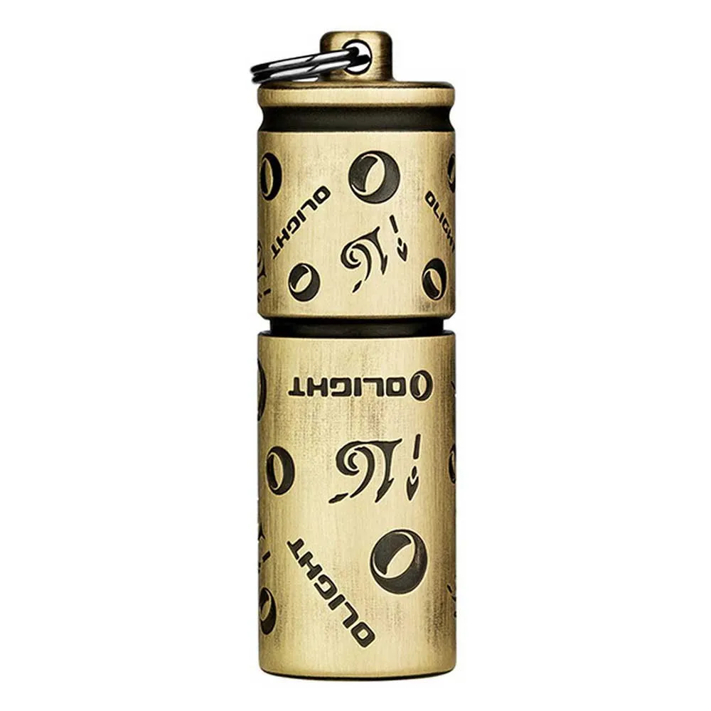 Olight I16 Anniversary Keyring Ficklampa, Brass, 180 Lumens