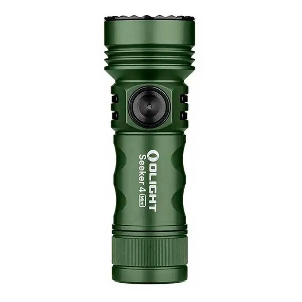 Olight Seeker 4 Mini Ficklampa, Od green, 1200 Lumens