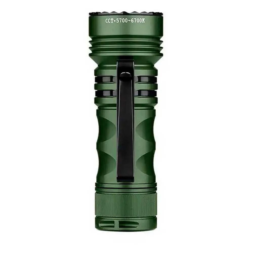 Olight Seeker 4 Mini Ficklampa, Od green, 1200 Lumens