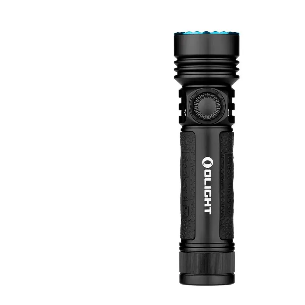 Olight Seeker 4 Pro Cool White Led-ficklampa, Black, 46000 Lumens