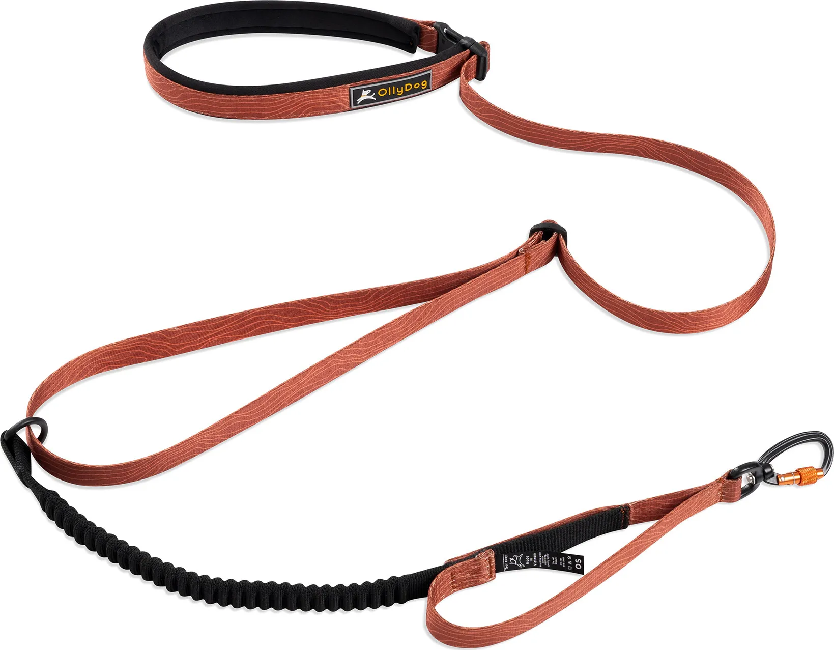 OllyDog Flagstaff Adjustable Spring Leash OllyDog Flagstaff Adjustable Spring Leash
