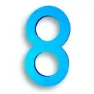 Ology Eight Flytande Former För Simbassänger unisex, Blue, One Size