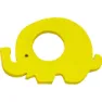 Ology Flytande Matta I Form Av Ett Elefantdjur Poolformer, Yellow, One Size