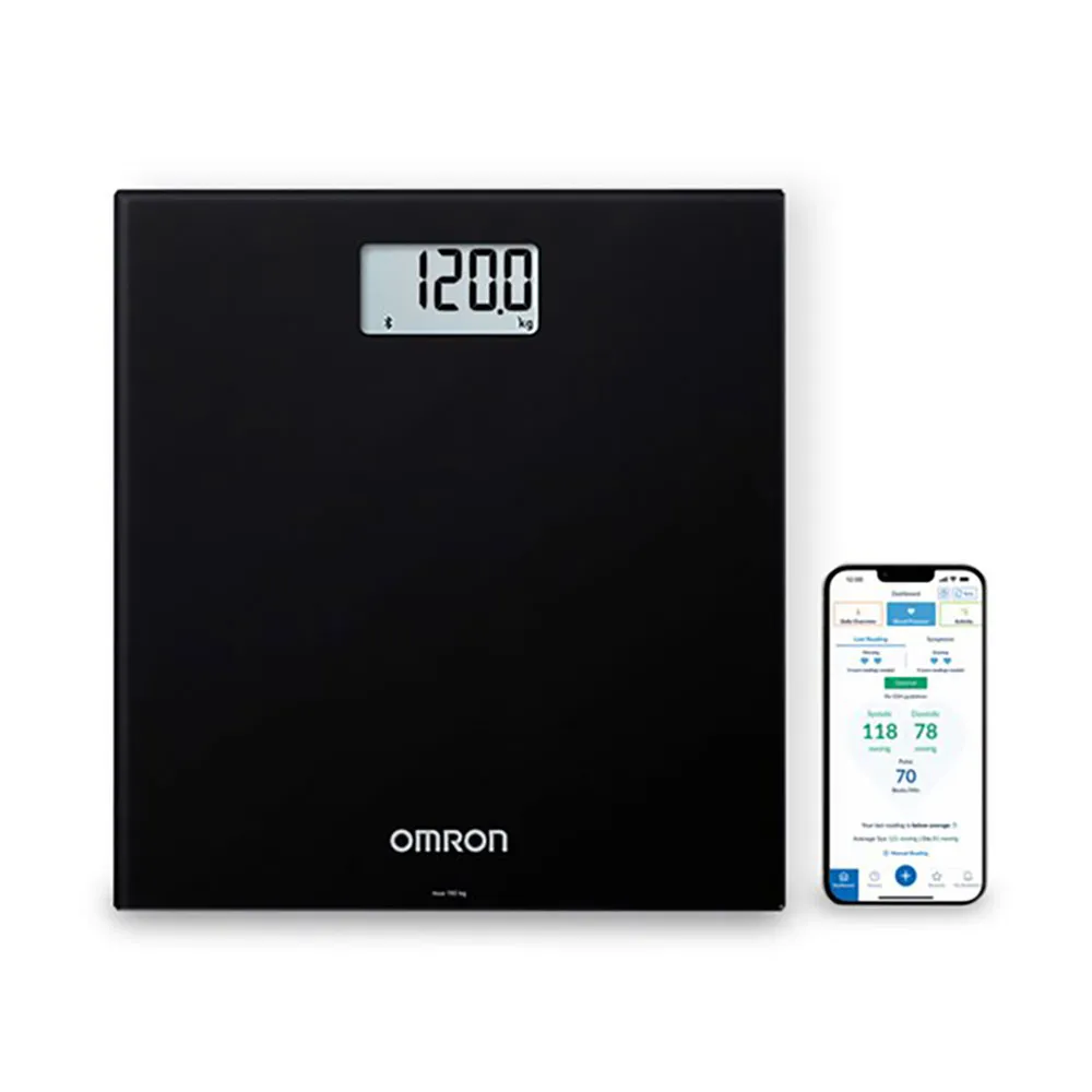 Omron Hn-300t2-ebk Våg, Black, One Size Omron Hn-300t2-ebk Våg, Black, One Size