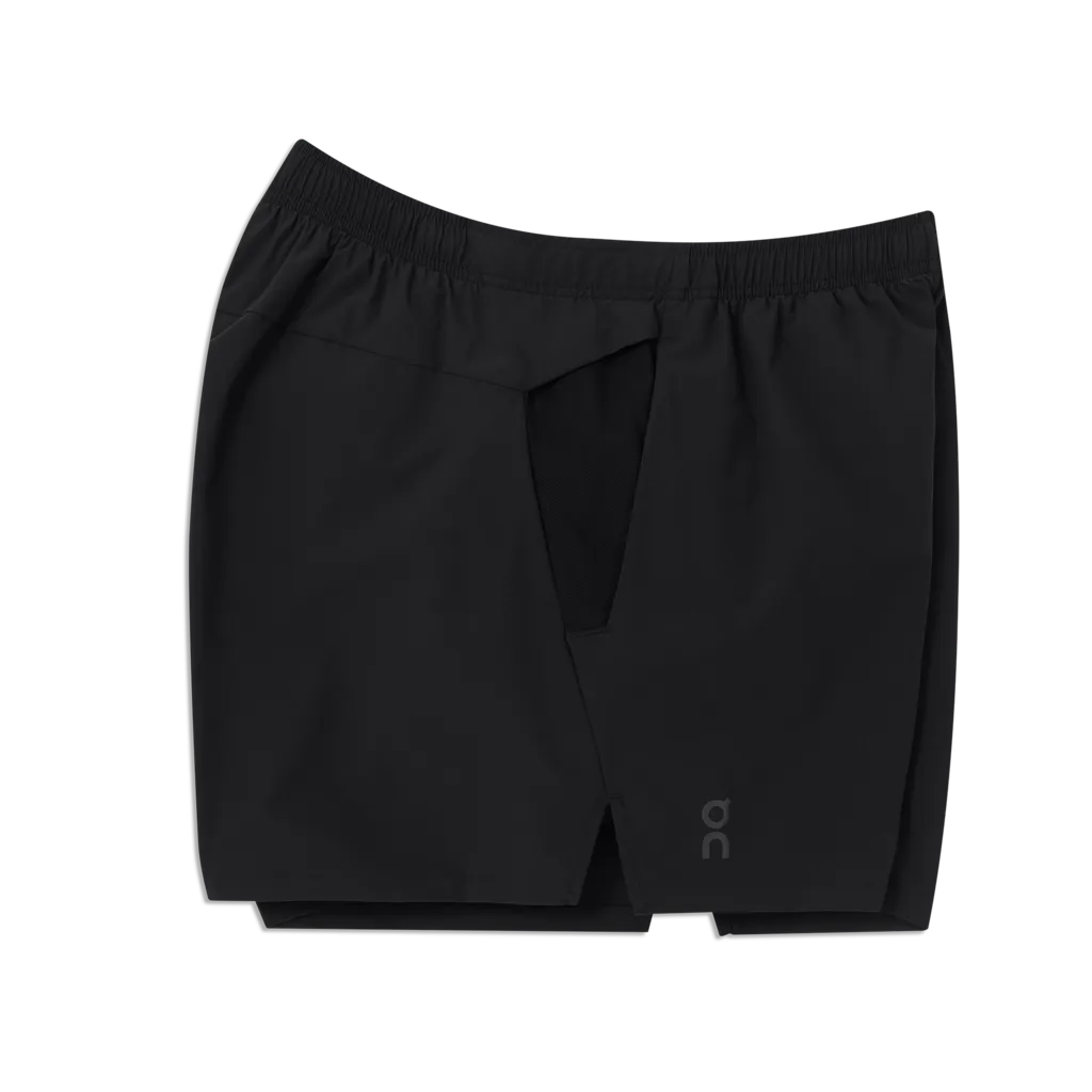 On Women's Essential Shorts, Black On Women's Essential Shorts, Black