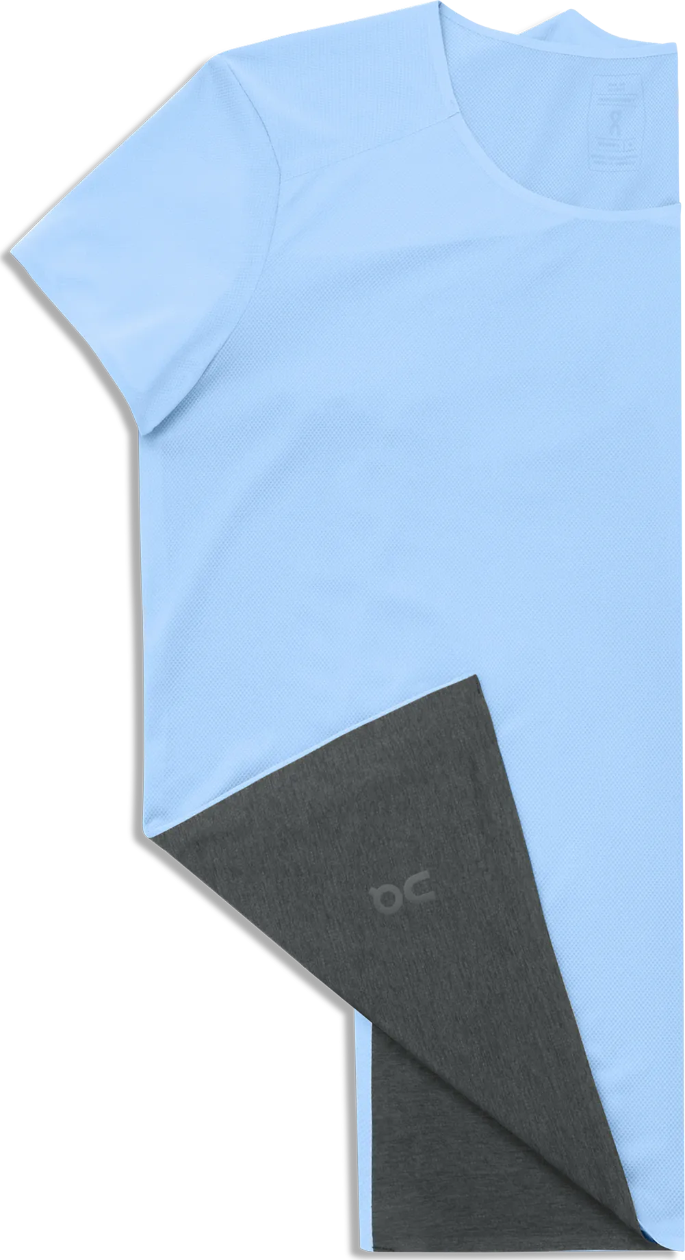 On Women's Performance-T, Stratosphere/Black