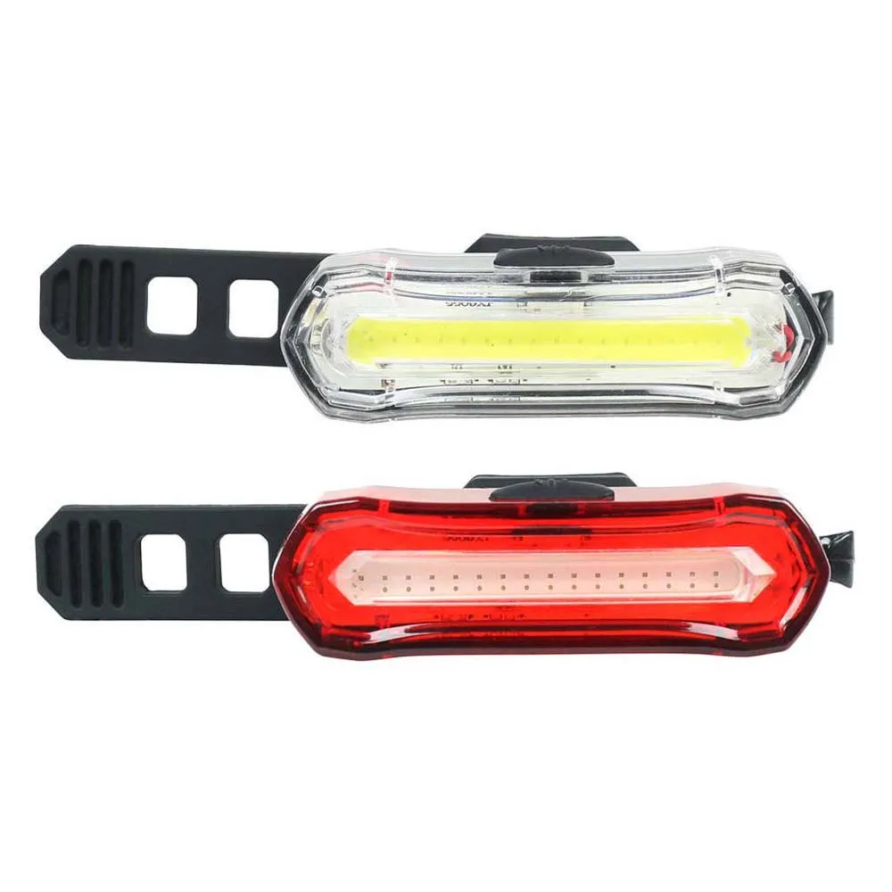 One 30 Cykellampset, Black / grey, 52 / 12 Lumens One 30 Cykellampset, Black / grey, 52 / 12 Lumens
