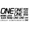 One Components Klistermärken