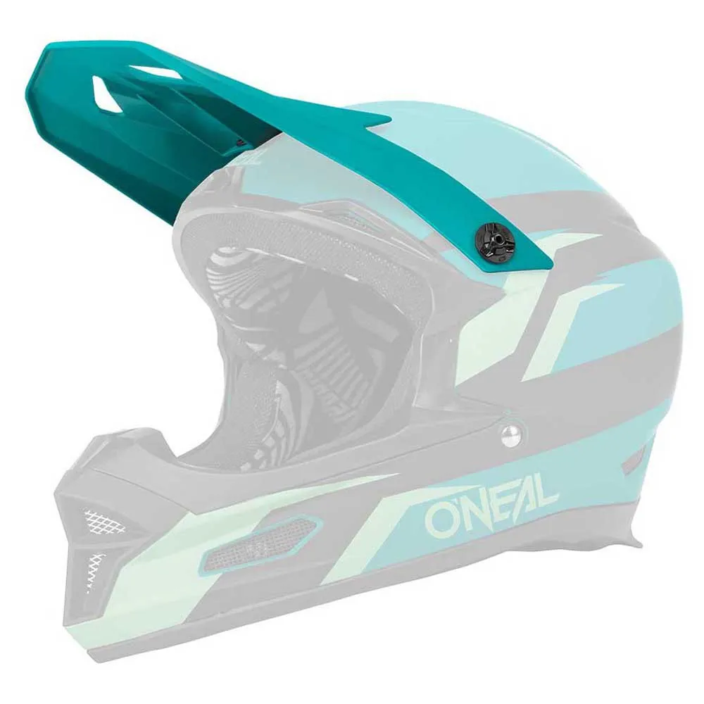 One Fury Stage Ersättningsvisir För Hjälm, Black / Teal One Fury Stage Ersättningsvisir För Hjälm, Black / Teal