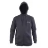 ONE WAY Staffwear Sweatshirt Med Dragkedja, Grey / flame