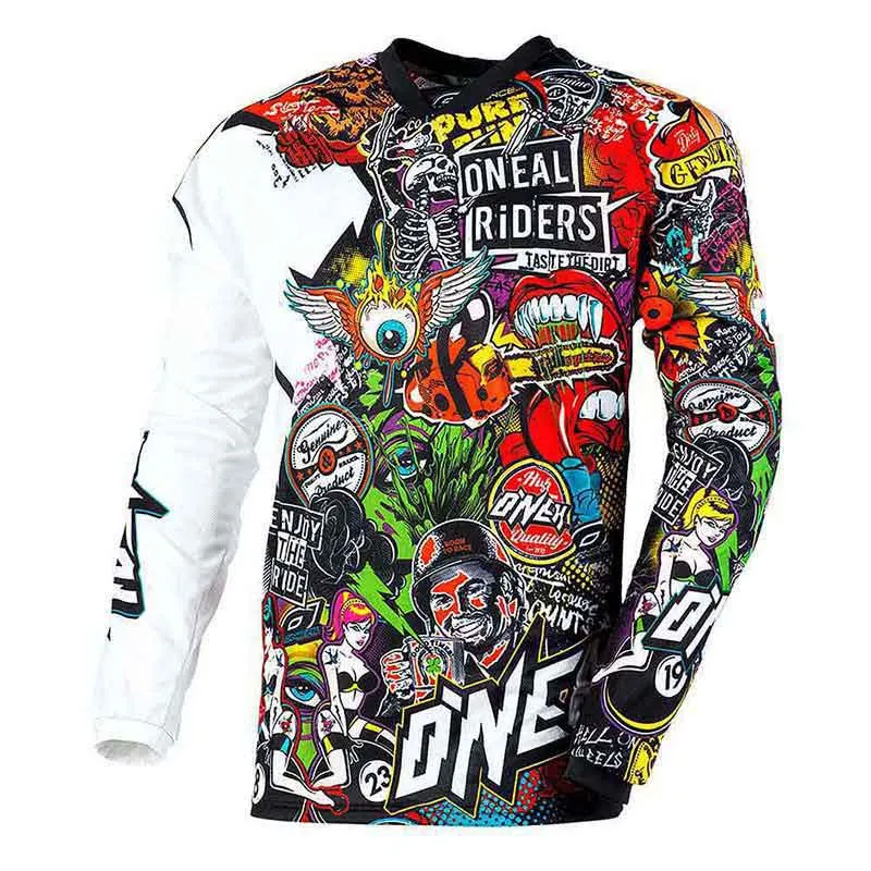 O'Neal Mayhem Crank T-shirt Med Lång ärm O'Neal Mayhem Crank T-shirt Med Lång ärm
