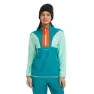 Retro mint colour block