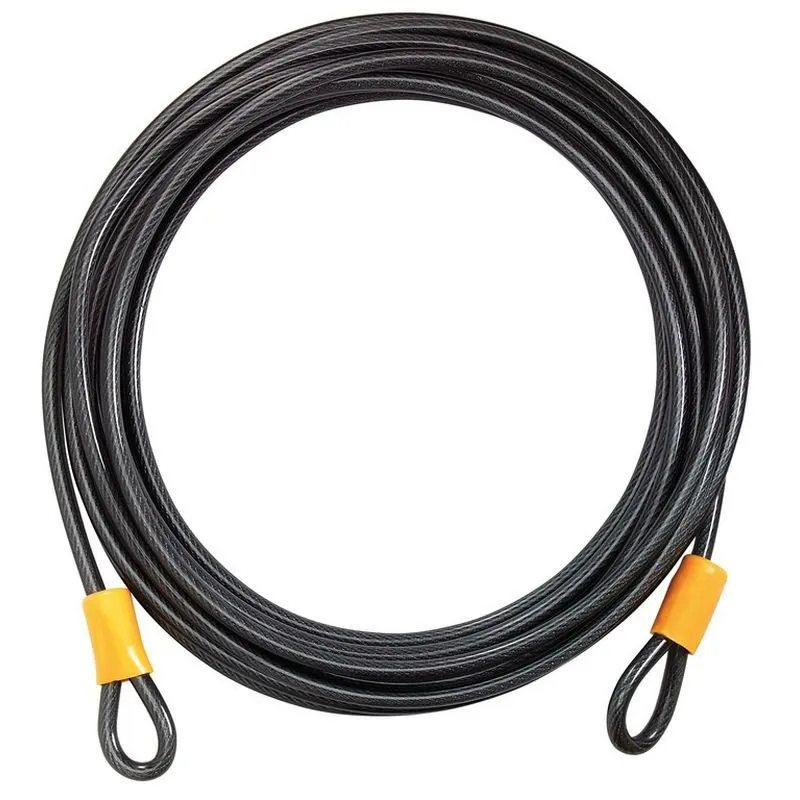 Onguard Akita 8073 Kabellås, Black, 9000 x 10mm Onguard Akita 8073 Kabellås, Black, 9000 x 10mm