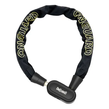 Onguard Antitheft Fastlock 120 Cmx7.5 Mm Kedjelås, Black / yellow, One Size Onguard Antitheft Fastlock 120 Cmx7.5 Mm Kedjelås, Black / yellow, One Size