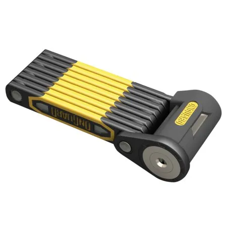Onguard Antitheft K9 79 Cm Hopfällbart Lås, Black / yellow, One Size