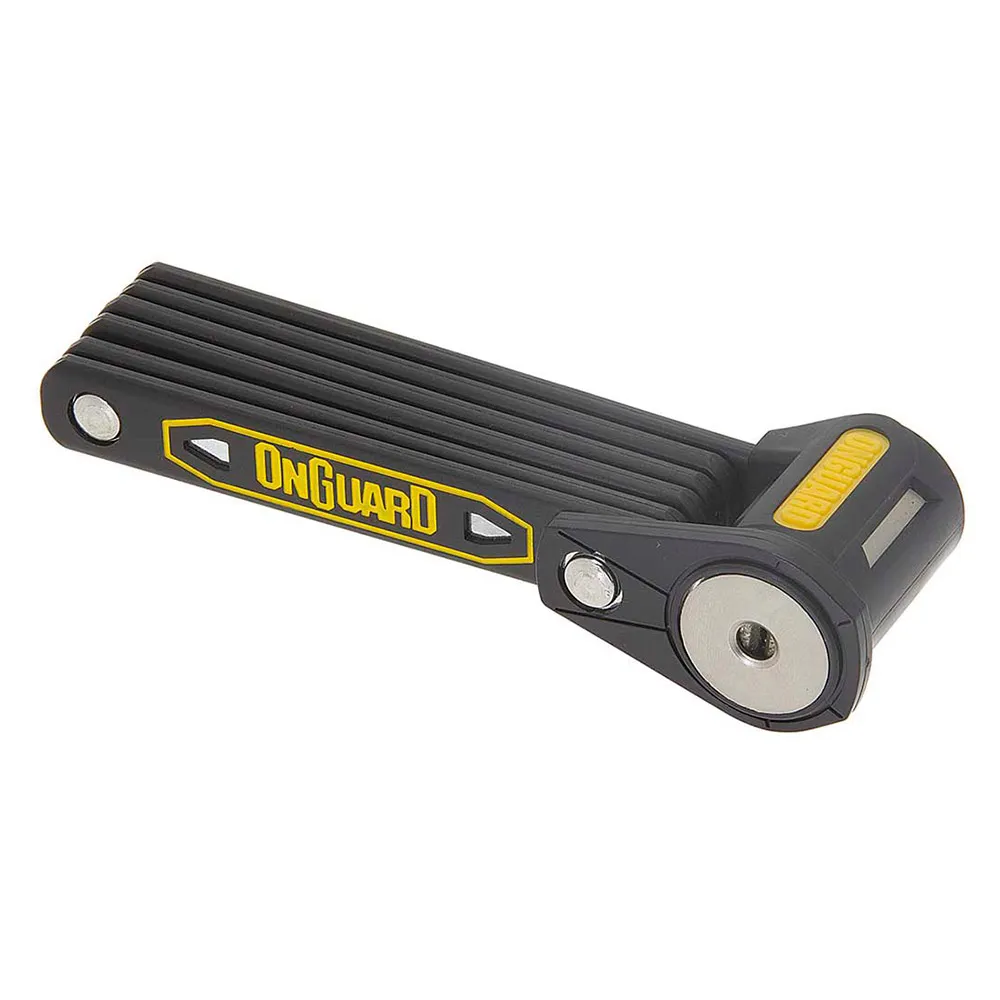Onguard Heavy Duty Hopfällbart Lås, Black, 79mm