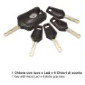 Onguard Heavy Duty Hopfällbart Lås, Black, 79mm
