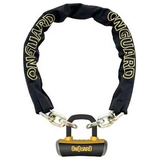 Onguard Mastiff D14m Kedjelås, Black, 110cm x 14m