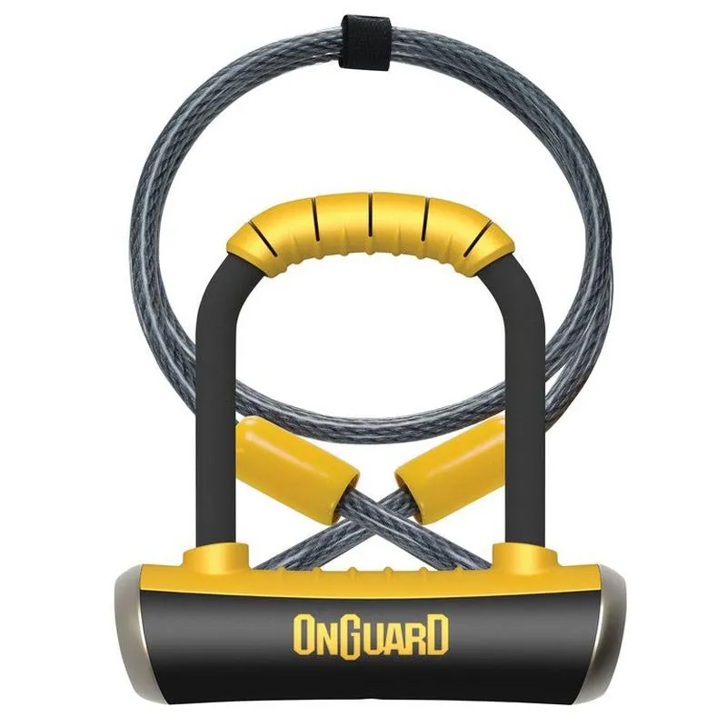Onguard Pitbull Dt Bygellås, Black / yellow, 90 x 140 x 14mm Onguard Pitbull Dt Bygellås, Black / yellow, 90 x 140 x 14mm