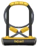 Onguard Pitbull DT U- Lås, Black / yellow, 115 x 230 x 14mm