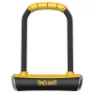 Onguard Pitbull Std Bygellås, Black / yellow, 115 x 230 x 14mm