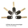 Onguard Python Platium Kabellås, Black, 20 x 1000mm