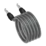 Onguard spiral wireø15mm 185, Svart