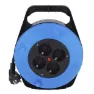 Onlex 4 Sockets 10 M Kabeltrumma, Blue / black, One Size