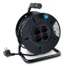 Onlex 4 Sockets 15 M Kabeltrumma, Black, One Size