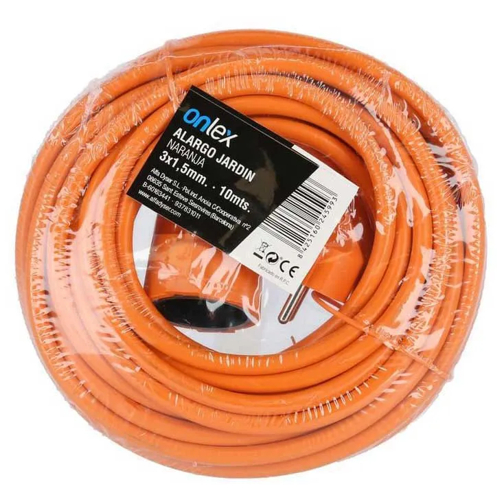 Onlex Utbyggnad Av Apelsinträdgården 3x1.5 Mm 10 M, Orange, One Size Onlex Utbyggnad Av Apelsinträdgården 3x1.5 Mm 10 M, Orange, One Size