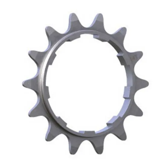 Onyx Ultra Ss Kugghjul, Silver, 1s, 14t
