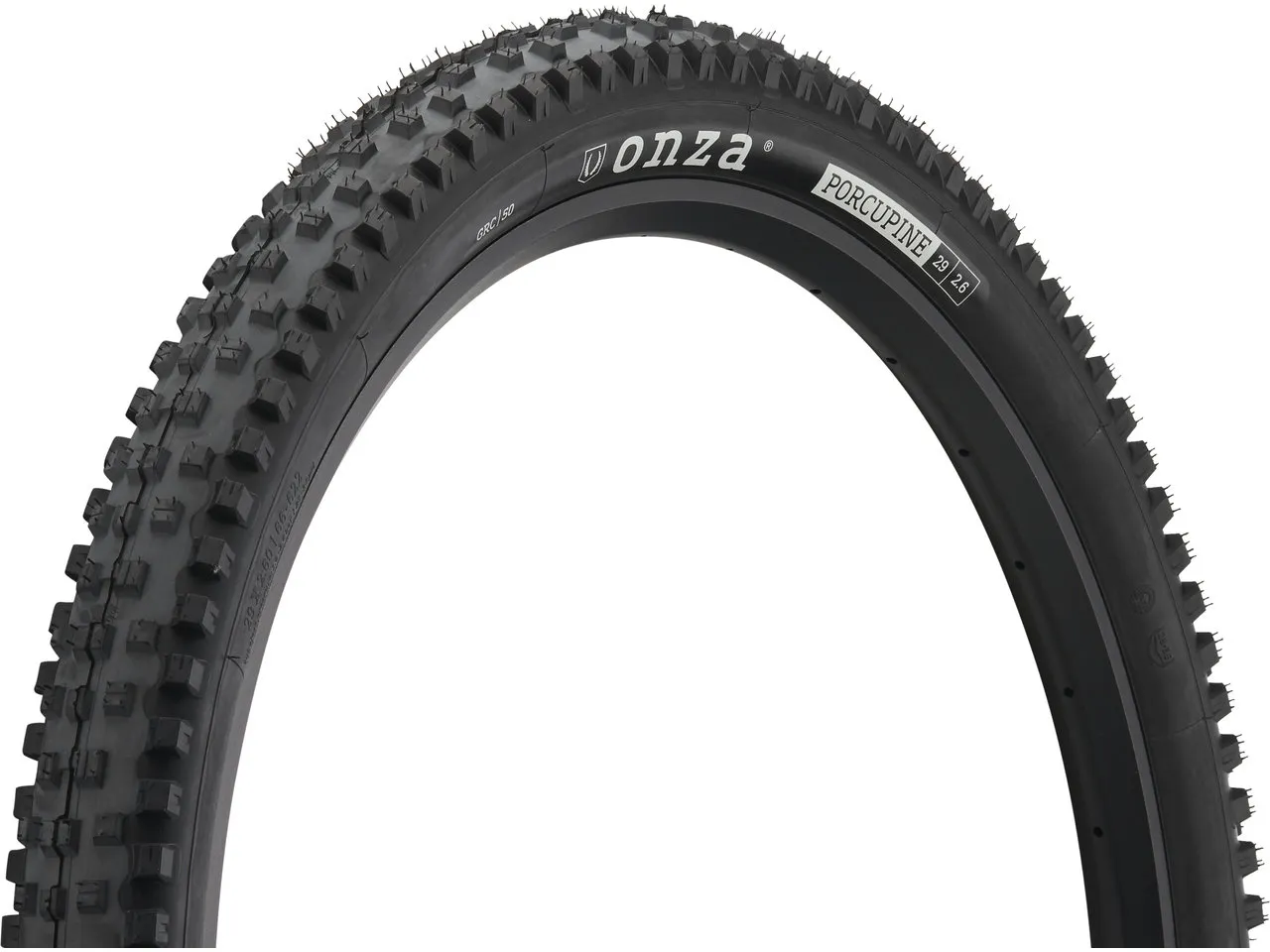 Onza Porcupine GRC SC50 29+ Faltreifen, Black, 29" x 2.60 Onza Porcupine GRC SC50 29+ Faltreifen, Black, 29" x 2.60